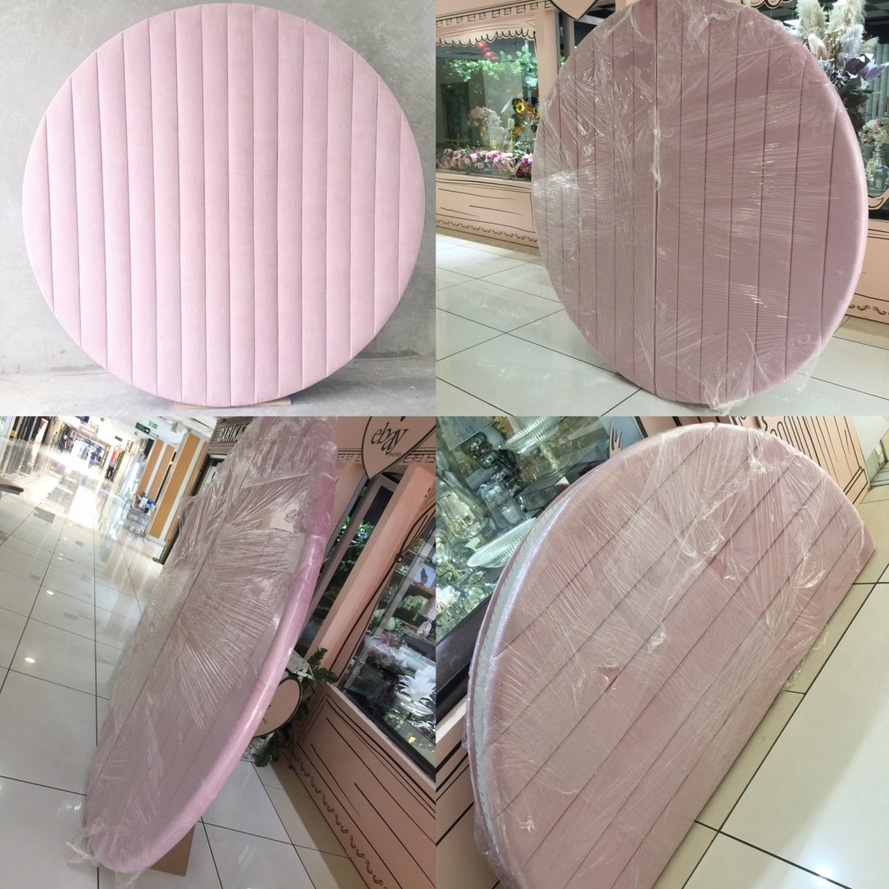 KADİFE PANO PEMBE