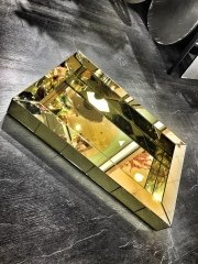 AYNALI GOLD TEPSİ