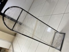 METAL SİYAH OVAL STAND