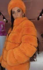TURUNCU FAUXFUR S